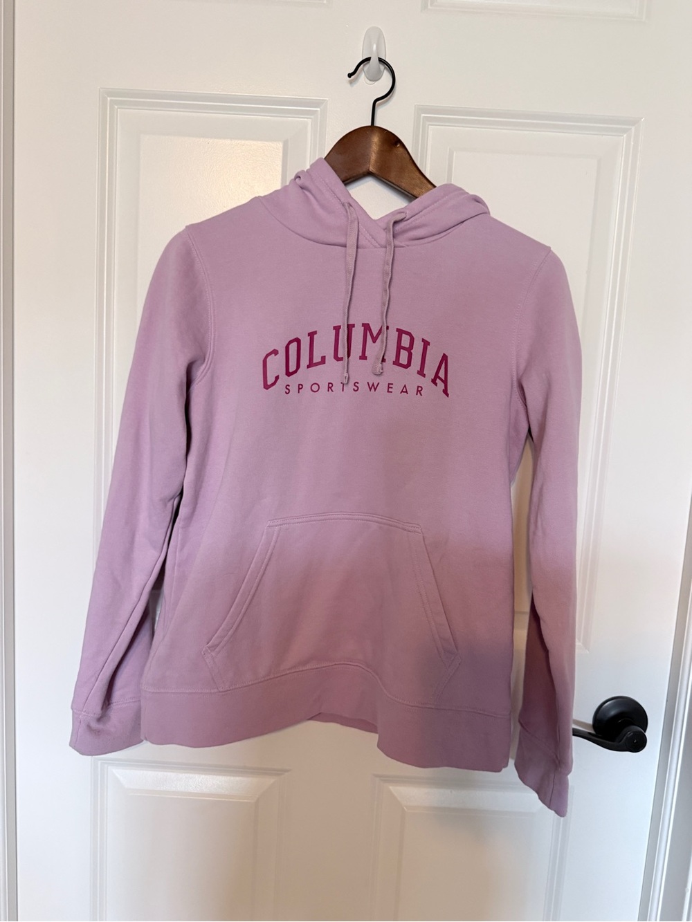 Columbia Lavender Pullover Hoodie with Drawstring
